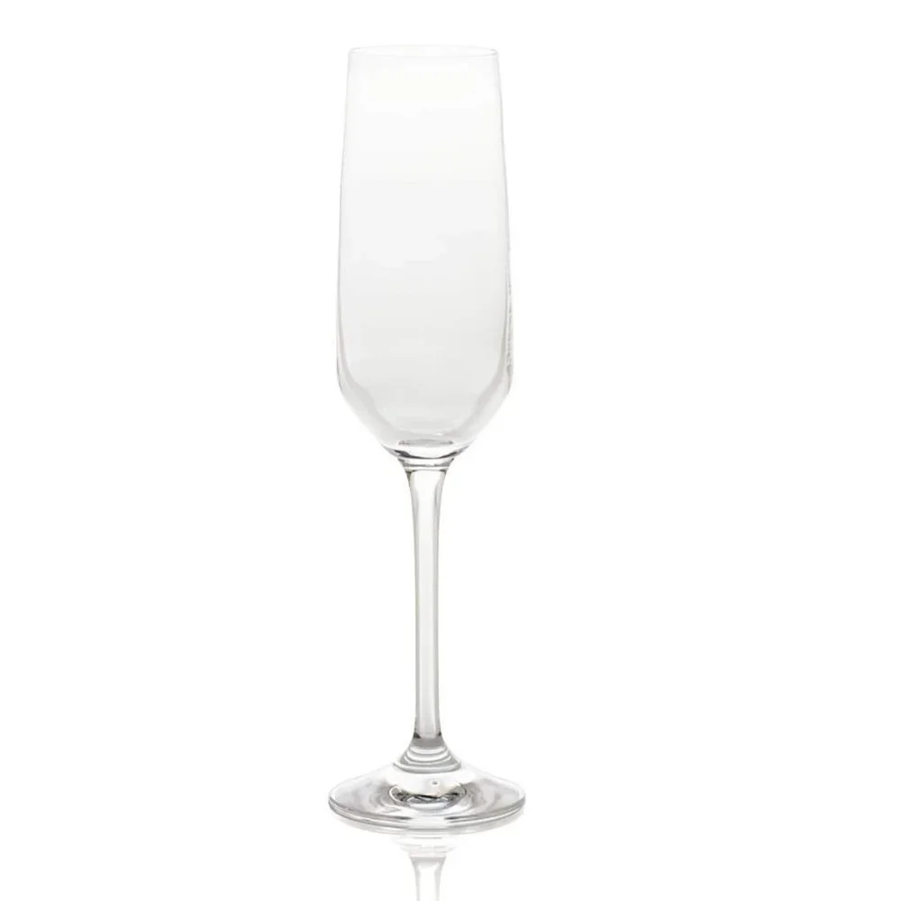 Crate & Barrel Nattie Champagne Glasses, Set of 4